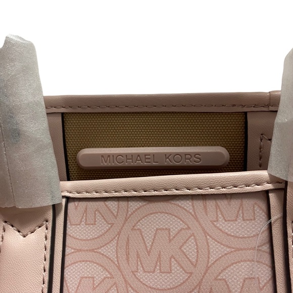 Michael Kors NWT The Jodie Pink Recycled Materials Handbag - Picture 6 of 6